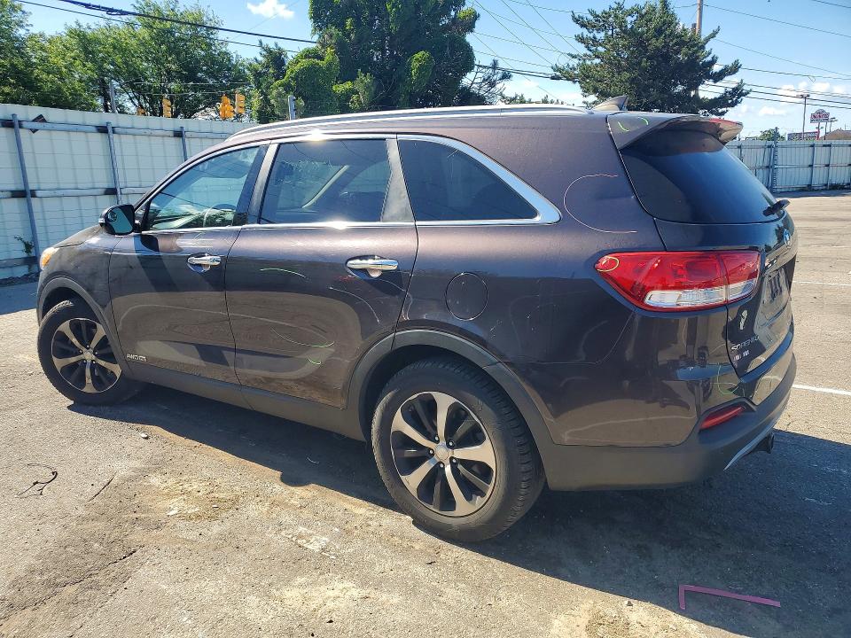 2016 Kia Sorento VIN 5XYPHDA56GG113478 COPART salvage auction — VANDALISM, Oh - Cert Of Title-Salvage, sold $2,600 on 2026-07-06 (photo 2)