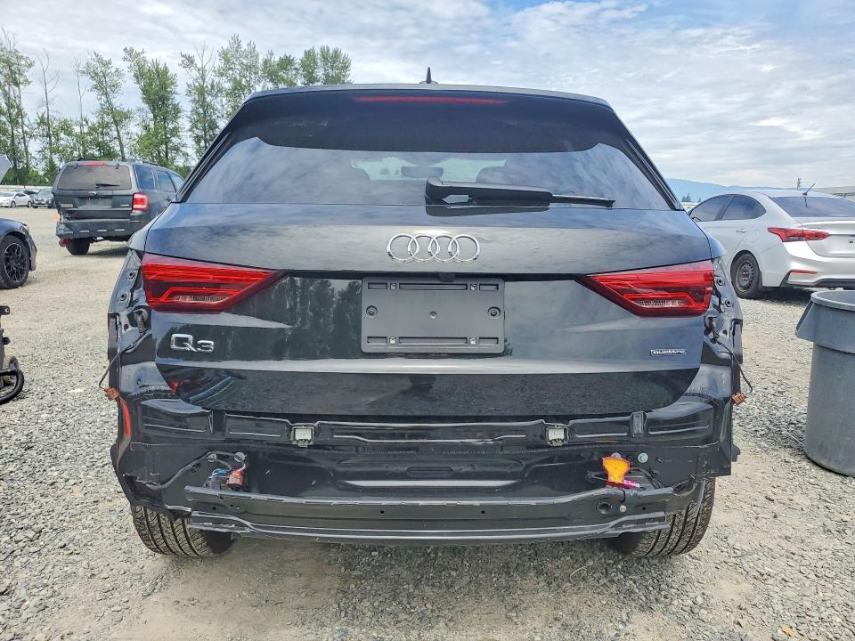 2025 Audi Q3 VIN WA1DECF3XS1088293 COPART salvage auction — REAR END, Wa - Bill Of Sale, sold $17,100 on 2026-07-06 (photo 6)