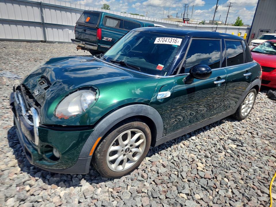 2015 Mini Cooper VIN WMWXU3C59F2B59284 COPART salvage auction — FRONT END, Fl - Cert Of Title Slvg Rebuildable, sold $525 on 2026-07-13 (photo 1)