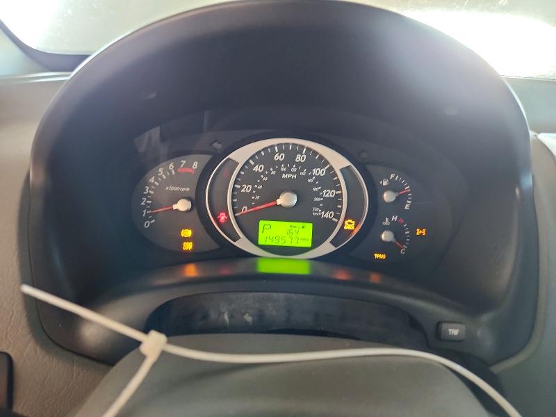 2006 Hyundai Tucson VIN KM8JN72D56U300807 COPART salvage auction — FRONT END, Az - Cert Of Title - Salvage, sold $425 on 2026-07-27 (photo 9)
