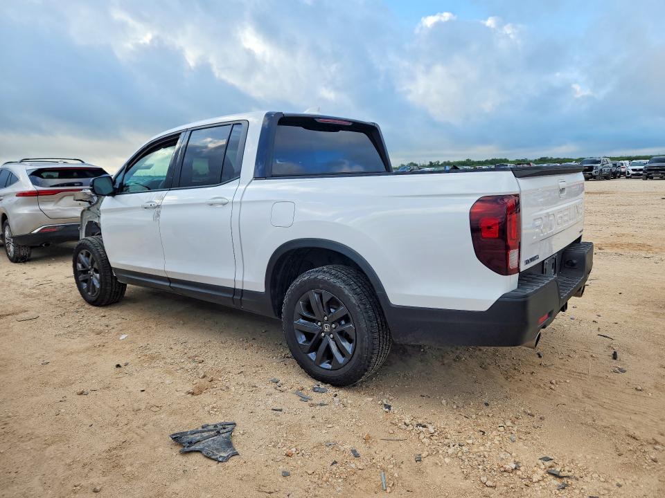 2025 Honda Ridgeline VIN 5FPYK3F18SB032043 COPART salvage auction — FRONT END, Tx - Certificate Of Title, sold $8,000 on 2026-07-30 (photo 2)