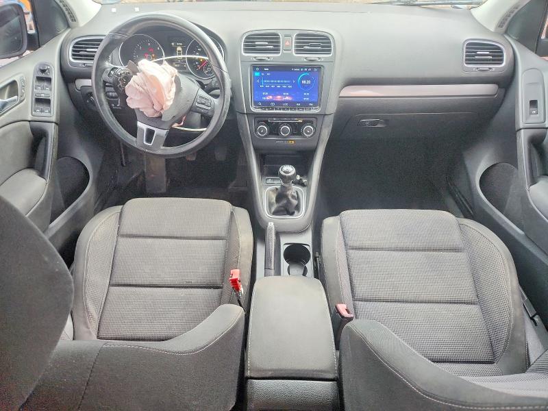 2012 Volkswagen Golf VIN WVWNM7AJXCW213307 COPART salvage auction — FRONT END, Il - Salvage Certificate, sold $225 on 2026-07-10 (photo 8)