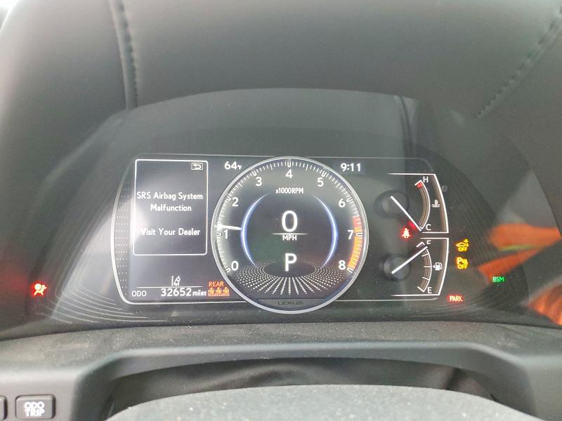 2020 Lexus VIN 58ADZ1B11LU080543 COPART salvage auction — REAR END, Ca - Salvage Certificate, sold $13,700 on 2026-07-31 (photo 9)