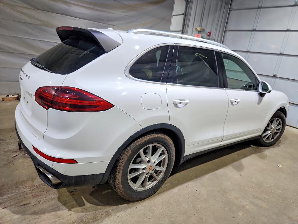 2016 Porsche Cayenne VIN WP1AA2A21GKA10711 COPART salvage auction — FRONT END, PA - CERTIFICATE OF SALVAGE, sold $8,100 on 2026-07-28 (photo 3)