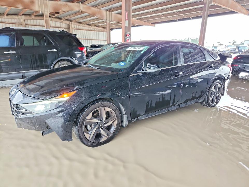 2023 Hyundai Elantra VIN KMHLP4AG3PU501801 COPART salvage auction — REAR END, Tx - Salvage Vehicle Title, sold $3,500 on 2026-07-24 (photo 1)