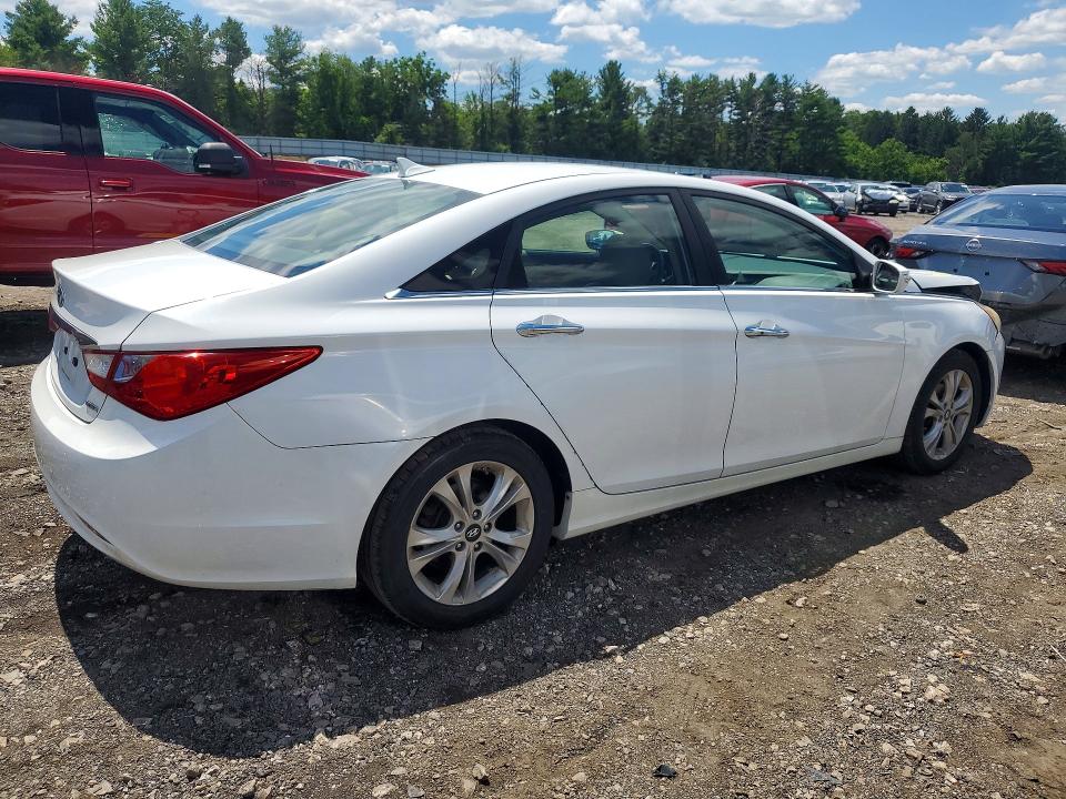2011 Hyundai Sonata VIN 5NPEC4AC1BH242363 COPART salvage auction — FRONT END, MD - CERT OF SALVAGE < 75% DAMAGE, sold $550 on 2026-07-20 (photo 3)