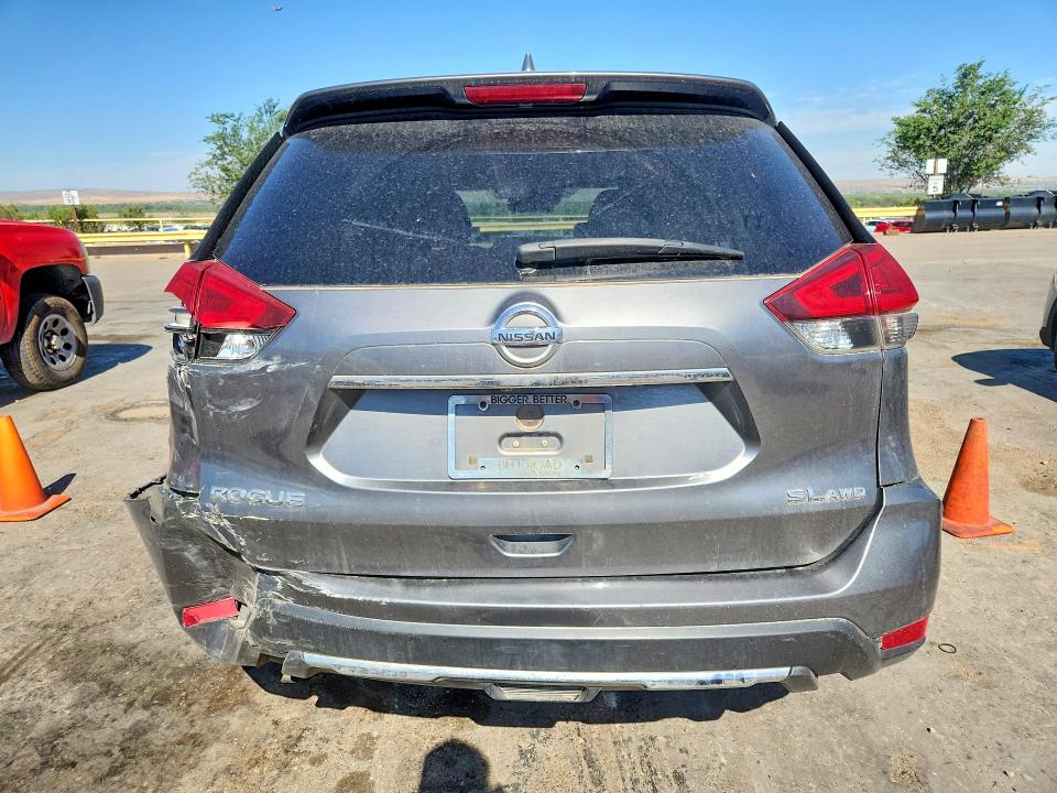 2018 Nissan Rogue VIN JN8AT2MV4JW305372 COPART salvage auction — REAR END, Nm - Cert Of Title-Salvage, sold $325 on 2026-07-20 (photo 6)