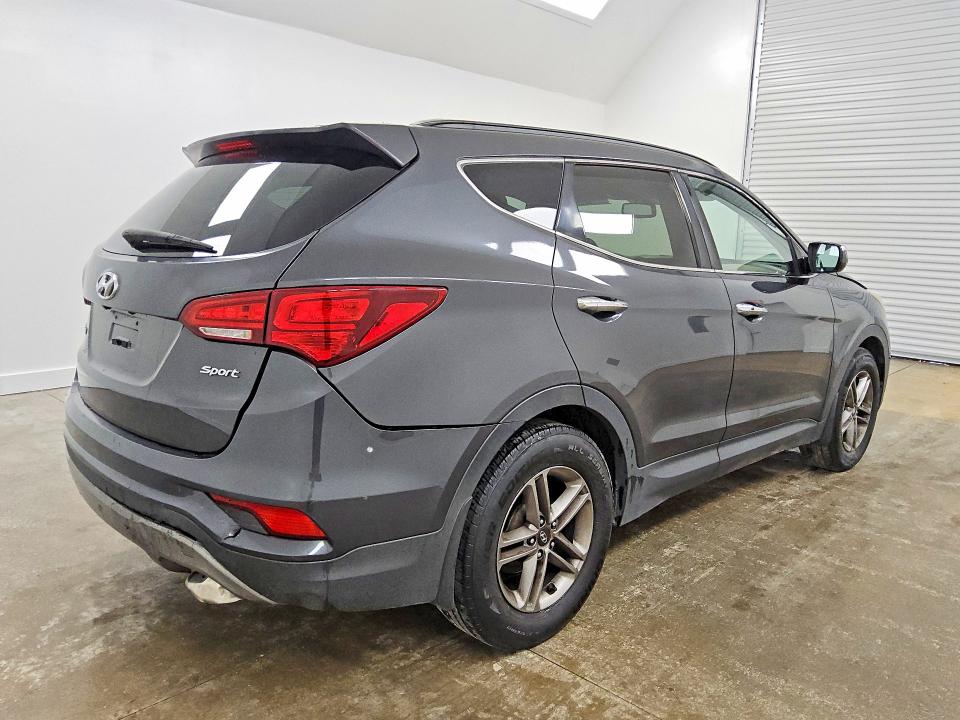 2017 Hyundai Santa fe VIN 5XYZU3LB5HG419218 COPART salvage auction — MINOR DENT/SCRATCHES, GA - CERTIFICATE OF TITLE, sold $3,750 on 2026-07-16 (photo 3)