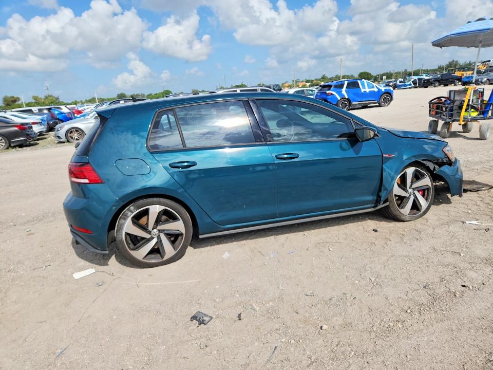 2018 Volkswagen VIN 3VW547AU2JM293223 COPART salvage auction — FRONT END, Fl - Cert Of Title Slvg Rebuildable, sold $3,050 on 2026-07-02 (photo 3)