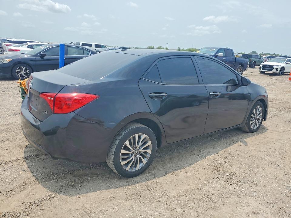 2018 Toyota Corolla VIN 5YFBURHE3JP840962 COPART salvage auction — SIDE, Tx - Salvage Vehicle Title, sold $2,450 on 2026-07-27 (photo 3)