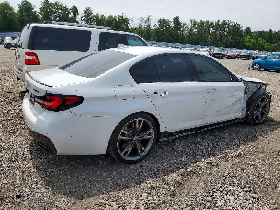 2021 BMW VIN WBA13BK07MCF15411 COPART salvage auction — FRONT END, Id - Salvage Certificate Of Title, sold $16,100 on 2026-08-17 (photo 3)