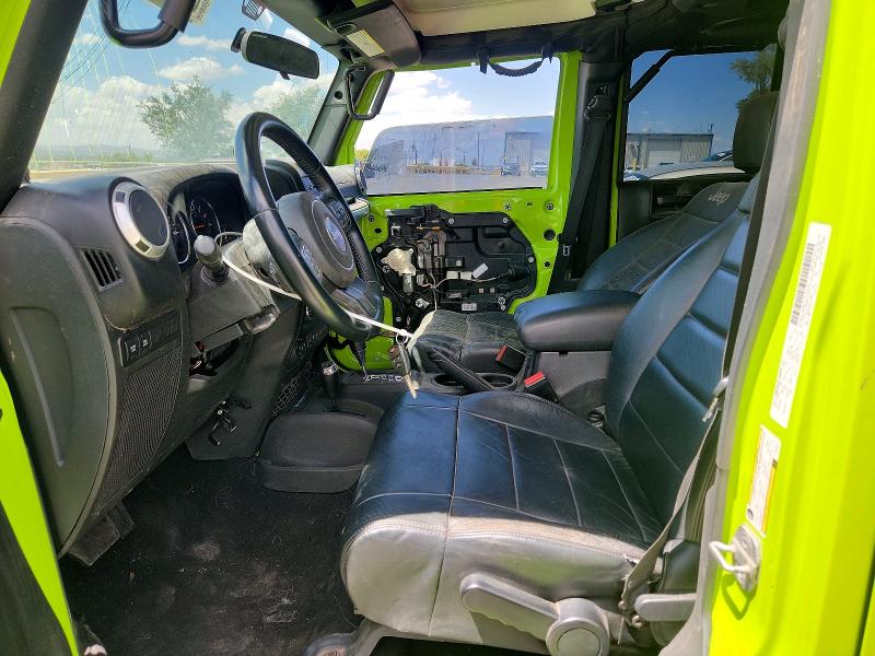 2012 Jeep Wrangler / VIN 1C4BJWFG3CL248677 COPART salvage auction — FRONT END, Sc - Cert Of Title-Salvage, sold $6,400 on 2026-07-09 (photo 7)