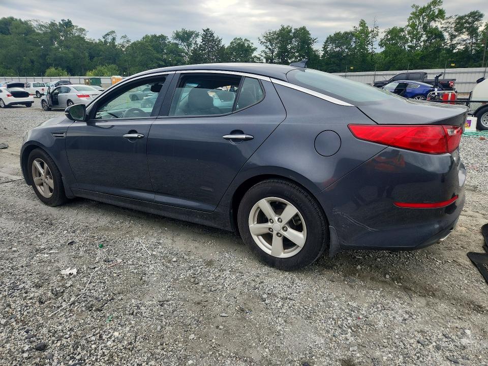 2015 Kia VIN KNAGM4A71F5640085 COPART salvage auction — SIDE, Sc - Cert Of Title-Salvage, sold $725 on 2026-07-20 (photo 2)