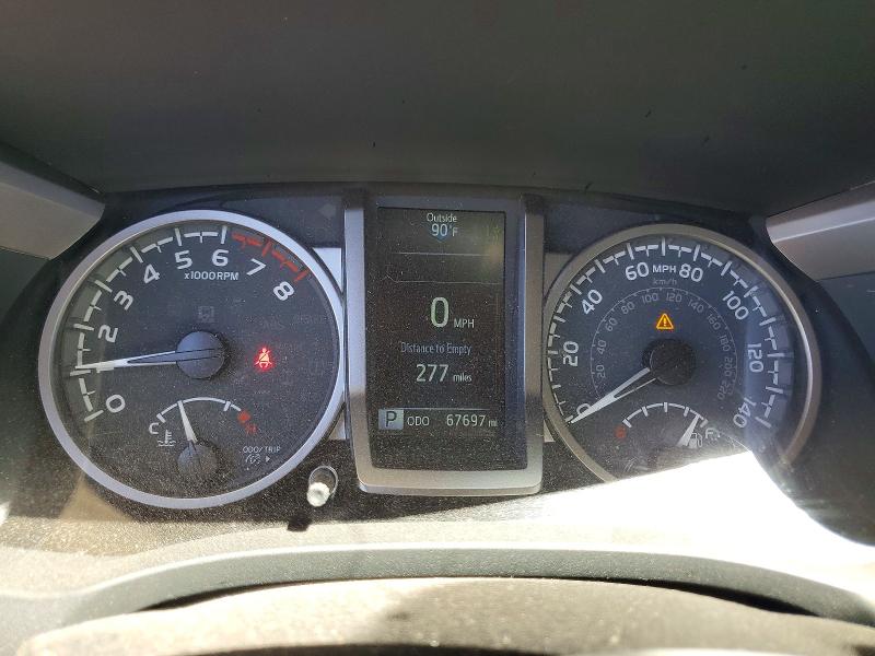 2022 Toyota Tacoma VIN 3TMAZ5CN7NM180841 COPART salvage auction — FRONT END, Az - Cert Of Title - Salvage, sold $7,100 on 2026-07-09 (photo 9)