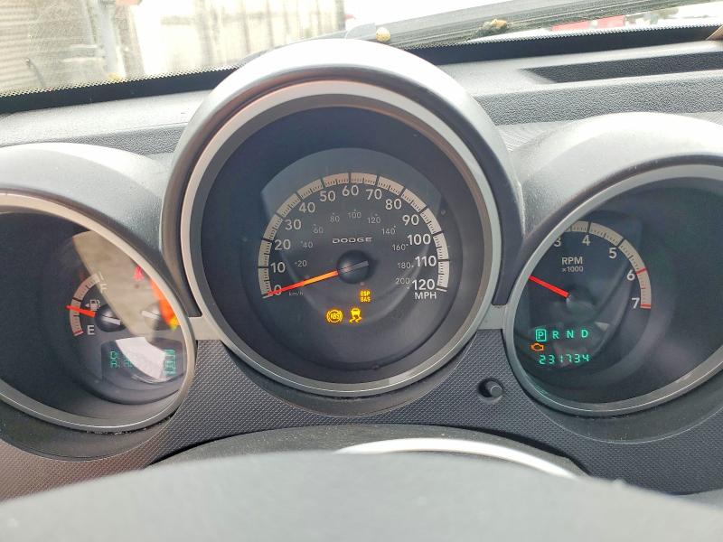 2007 Dodge Nitro VIN 1D8GU58K87W690529 COPART salvage auction — NORMAL WEAR, Ca - Dis/Dlr/Exp App For Dup Clean, sold $275 on 2026-07-02 (photo 9)
