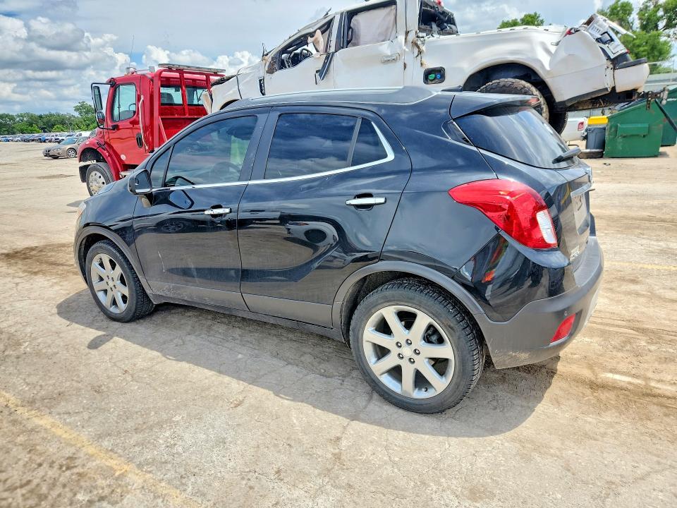 2013 Buick Encore VIN KL4CJDSB1DB195952 COPART salvage auction — HAIL, Ks - Cert Of Title-Salvage, sold $1,600 on 2026-07-20 (photo 2)