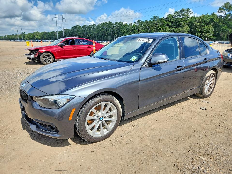 2016 BMW 3er VIN WBA8E1G5XGNT38107 COPART salvage auction — MINOR DENT/SCRATCHES, La - Cert Of Title-Salvage, sold $1,200 on 2026-07-10 (photo 1)