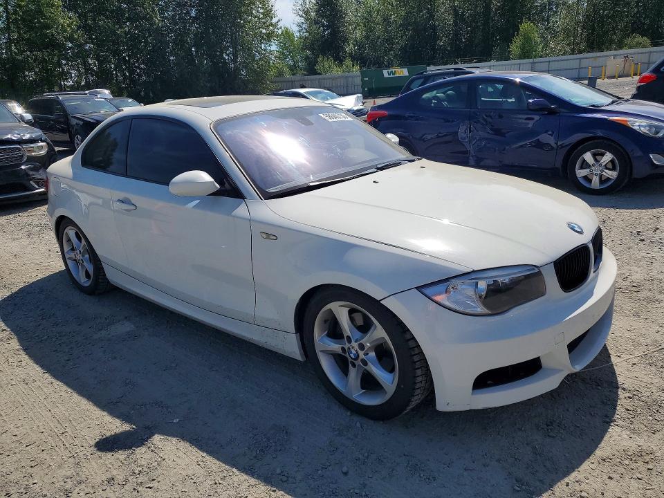 2009 BMW 1 series VIN WBAUP73559VF07067 COPART salvage auction — REAR END, Wa - Bill Of Sale, sold $2,400 on 2026-07-13 (photo 4)