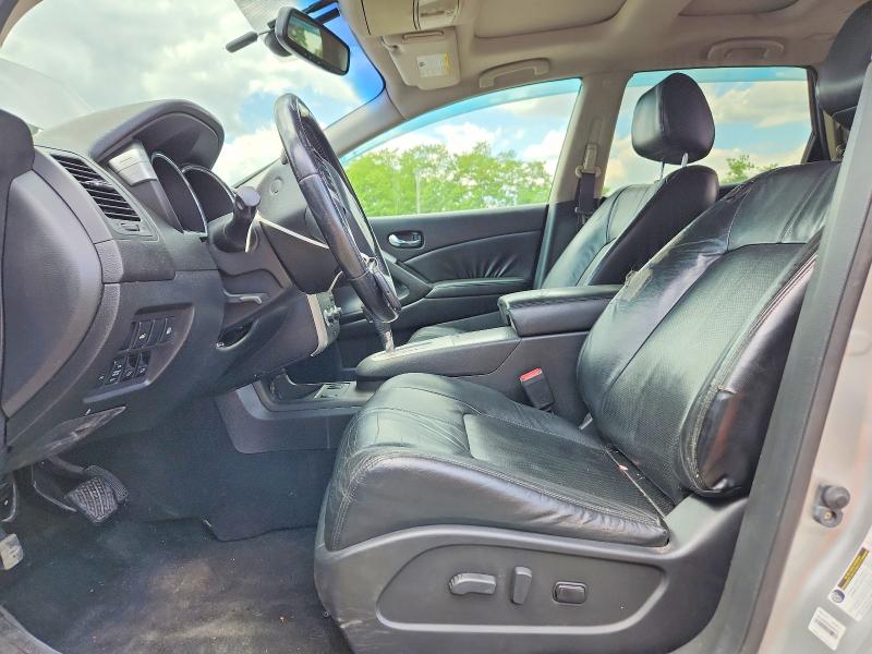 2010 Nissan Murano VIN JN8AZ1MW5AW114433 COPART salvage auction — FRONT END, NJ - CERT OF TITLE-SALVAGE, sold $225 on 2026-07-27 (photo 7)