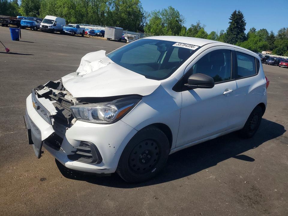 2017 Chevrolet Spark VIN KL8CB6SA0HC758360 COPART salvage auction — FRONT END, Or - Salvage Title Certificate, sold $900 on 2026-07-22 (photo 1)