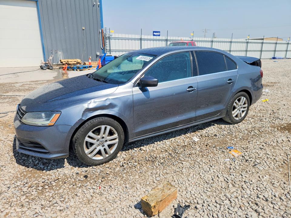 2017 Volkswagen Jetta VIN 3VW2B7AJ8HM253074 COPART salvage auction — REAR END, Ut - Salvage Certificate, sold $550 on 2026-07-24 (photo 1)