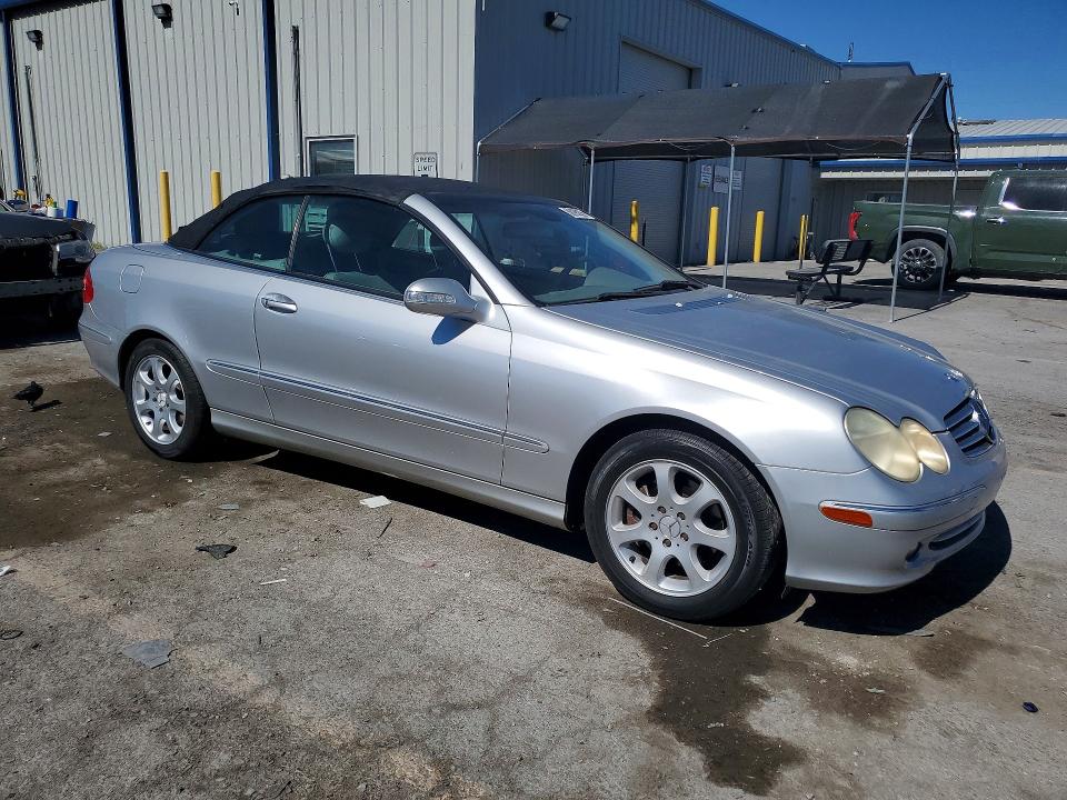 2004 Mercedes-benz Clk-class VIN WDBTK65G44T026037 COPART salvage auction — UNDERCARRIAGE, Nv - Salvage Title, sold $150 on 2026-07-28 (photo 4)