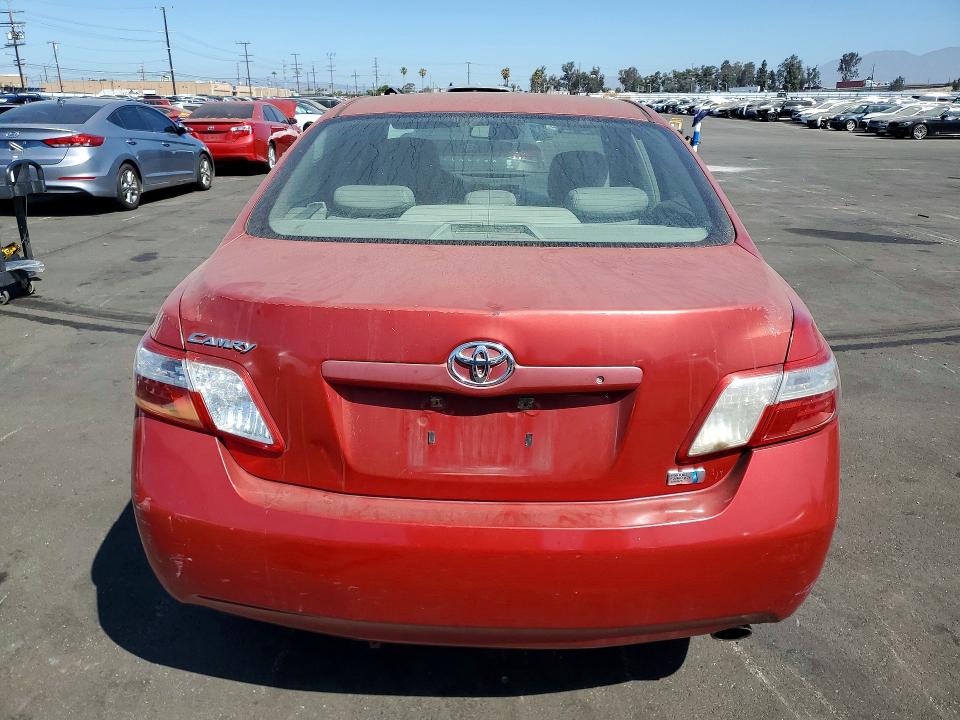 2008 Toyota Camry hybrid VIN JTNBB46K483045516 COPART salvage auction — FRONT END, Ca - Dis/Dlr/Exp Only Clean Title, sold $1,050 on 2026-07-08 (photo 6)
