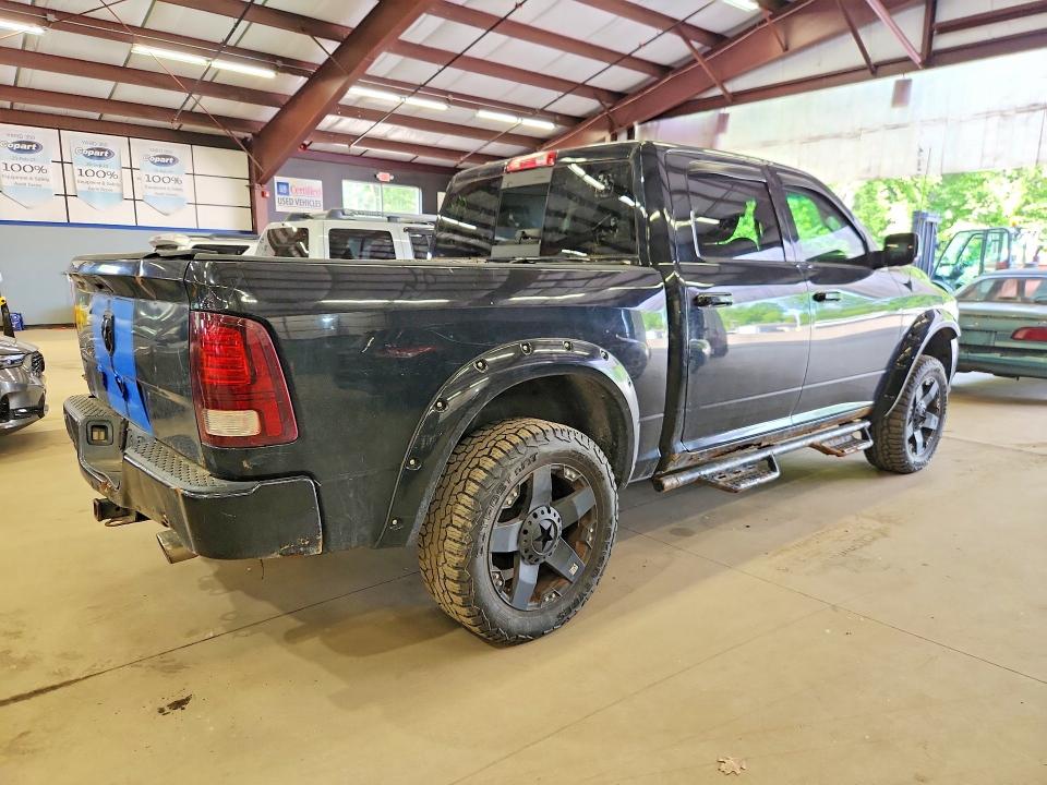 2013 Ram 1500 VIN 1C6RR7MT5DS507519 COPART salvage auction — MINOR DENT/SCRATCHES, VT - CERTIFICATE OF TITLE, sold $3,550 on 2026-07-22 (photo 3)