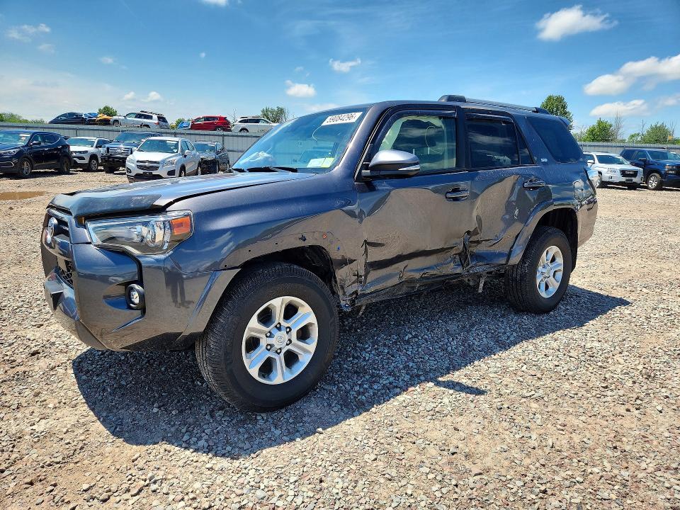 2022 Toyota 4runner VIN JTENU5JR9N6015701 COPART salvage auction — SIDE, Ny - Mv-907A Salvage Certificate, sold $8,100 on 2026-07-20 (photo 1)