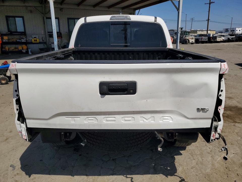2021 Toyota Tacoma VIN 3TMCZ5AN1MM387431 COPART salvage auction — REAR END, Ca - Salvage Certificate, sold $20,400 on 2026-07-02 (photo 6)