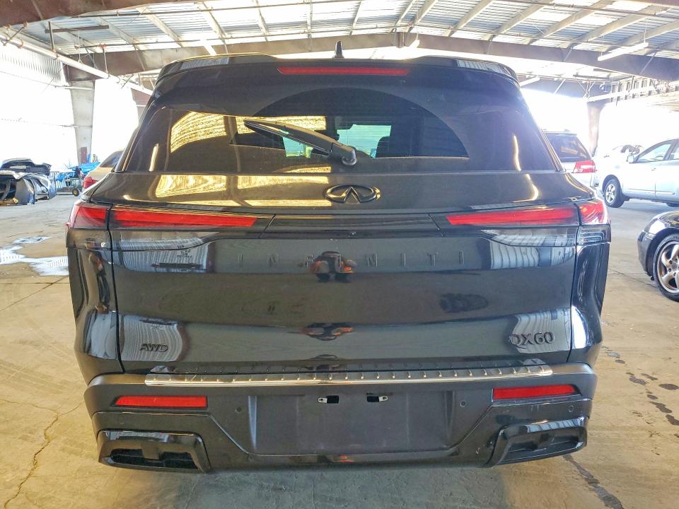 2023 Infiniti Qx60 VIN 5N1DL1FS7PC366162 COPART salvage auction — FRONT END, CA - SALVAGE CERTIFICATE, sold $10,300 on 2026-07-23 (photo 6)