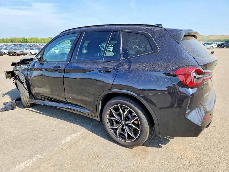 2024 BMW X3 VIN 5UX53DP09R9V39606 COPART salvage auction — FRONT END, Ny - Mv-907A Salvage Certificate, sold $15,400 on 2026-07-13 (photo 2)