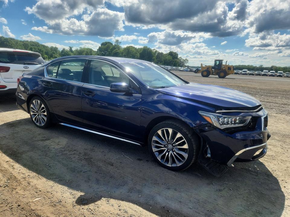2018 Acura RLX VIN JH4KC1F54JC000462 COPART salvage auction — FRONT END, Ma - Cert Of Title-Salvage, sold $2,550 on 2026-07-15 (photo 4)
