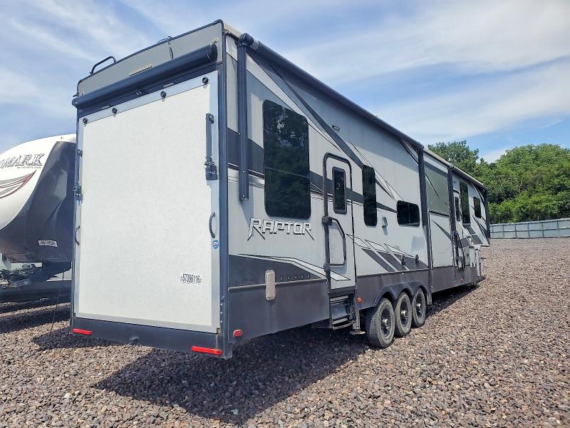 2019 Keystone Raptor VIN 4YDF42331KR800771 COPART salvage auction — FRONT END, MO - SALVAGE CERTIFICATE OF TITLE, sold $10,900 on 2026-07-30 (photo 4)
