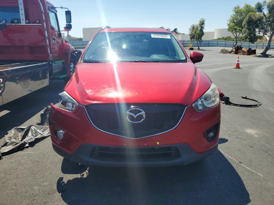 2015 Mazda Cx-5 VIN JM3KE4DY4F0431510 COPART salvage auction — FRONT END, Ca - Salvage Certificate, sold $2,550 on 2026-07-22 (photo 5)