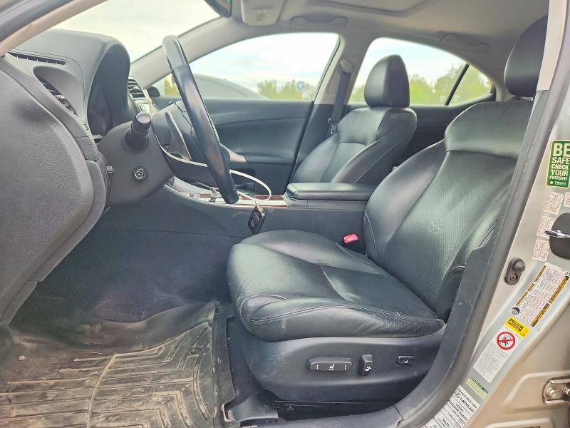 2006 Lexus Is 250 VIN JTHCK262865005646 COPART salvage auction — REAR END, On - Permit No Brand - Unfit, sold $2,000 on 2026-07-07 (photo 7)