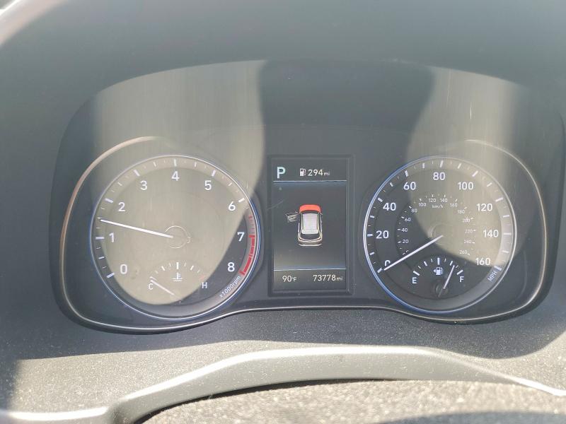 2021 Hyundai VIN KM8K12AA4MU712496 COPART salvage auction — SIDE, Tn - Salvage Certificate, sold $3,950 on 2026-07-20 (photo 9)