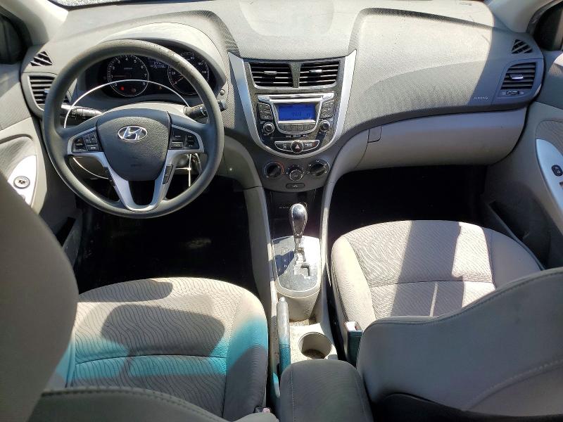 2013 Hyundai Accent VIN KMHCU4AEXDU339099 COPART salvage auction — FRONT END, Sc - Cert Of Title-Salvage, sold $550 on 2026-07-13 (photo 8)