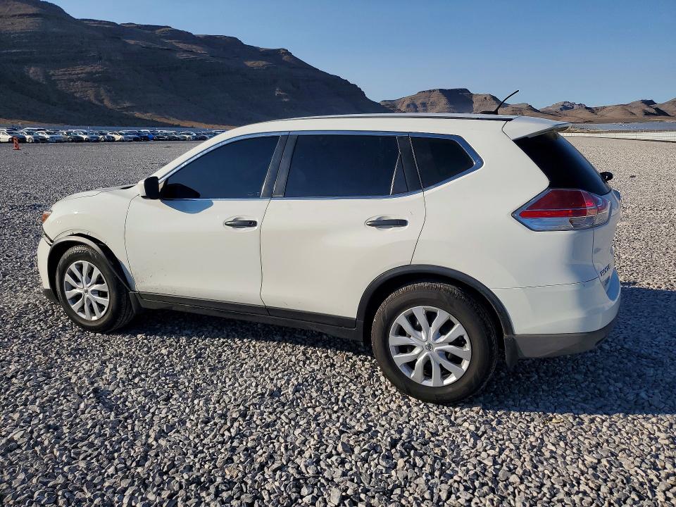 2016 Nissan Rogue VIN JN8AT2MT7GW023217 COPART salvage auction — FRONT END, Nv - Salvage Title, sold $1,900 on 2026-07-08 (photo 2)