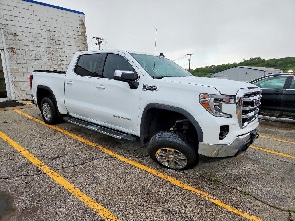 2019 Gmc SIERRA VIN 3GTU9FED4KG221802 COPART salvage auction — FRONT END, Il - Salvage Certificate, sold $12,600 on 2026-07-22 (photo 4)