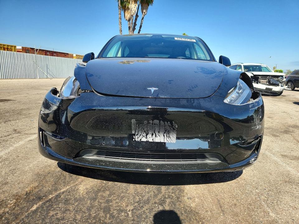 2022 Tesla Model y VIN 7SAYGDEE1NF425670 COPART salvage auction — FRONT END, Ca - Salvage Certificate, sold $12,900 on 2026-07-31 (photo 5)