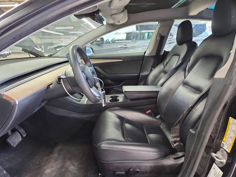 2022 Tesla Model 3 VIN 5YJ3E1EA9NF289202 COPART salvage auction — UNDERCARRIAGE, Il - Certificate Of Title, sold $9,800 on 2026-07-06 (photo 7)