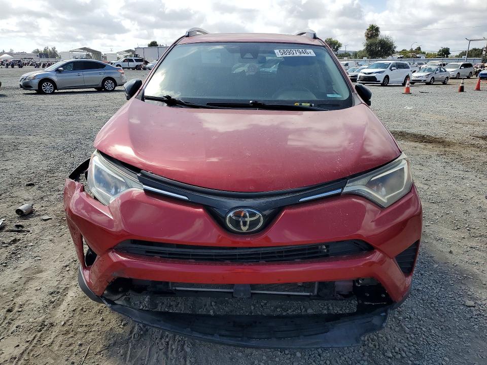 2017 Toyota Rav 4 VIN JTMZFREV7HJ126618 COPART salvage auction — FRONT END, Ca - Salvage Certificate, sold $2,800 on 2026-07-10 (photo 5)