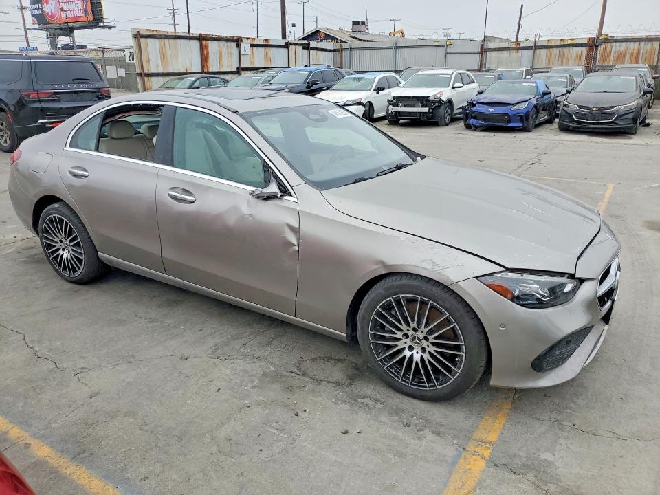 2024 Mercedes-benz C class VIN W1KAF4GB8RR226433 COPART salvage auction — FRONT END, CA - SALVAGE CERTIFICATE, sold $14,800 on 2026-07-15 (photo 4)