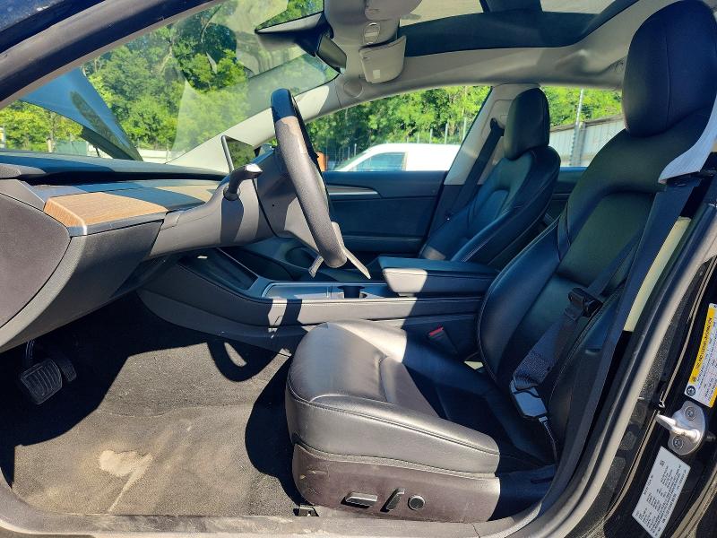 2022 Tesla Model 3 VIN 5YJ3E1EA5NF368785 COPART salvage auction — UNDERCARRIAGE, PA - CERT OF TITLE, sold $8,900 on 2026-07-08 (photo 7)
