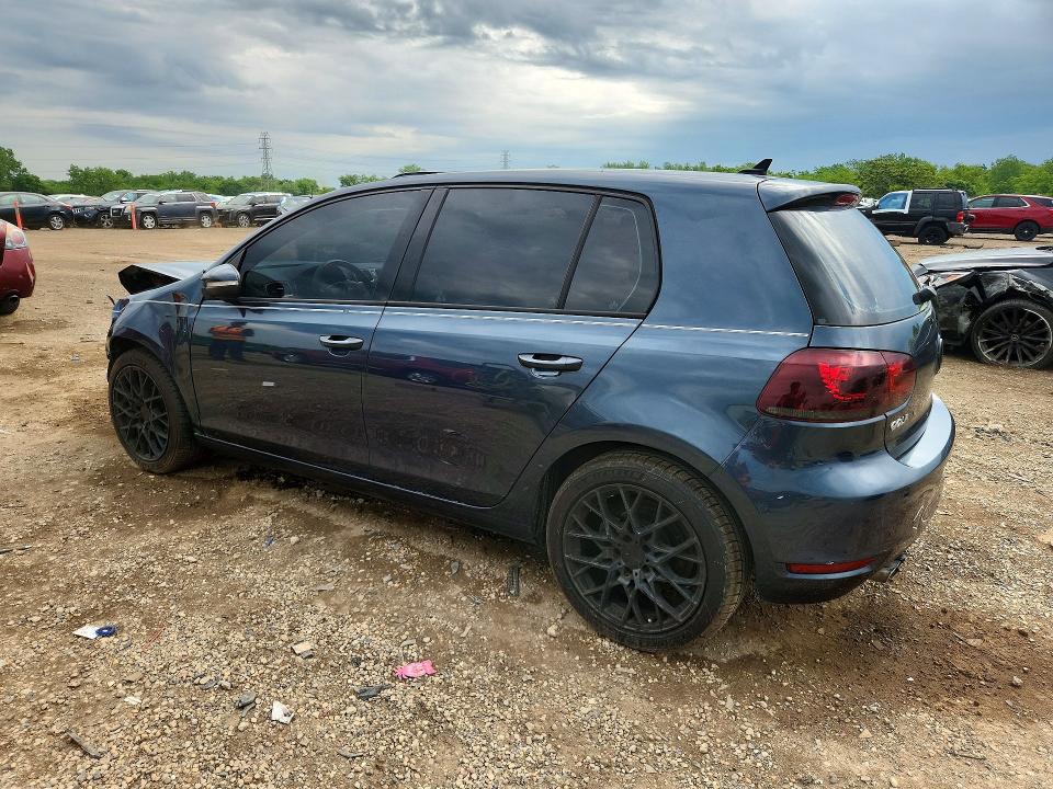 2012 Volkswagen Golf VIN WVWNM7AJXCW213307 COPART salvage auction — FRONT END, Il - Salvage Certificate, sold $225 on 2026-07-10 (photo 2)