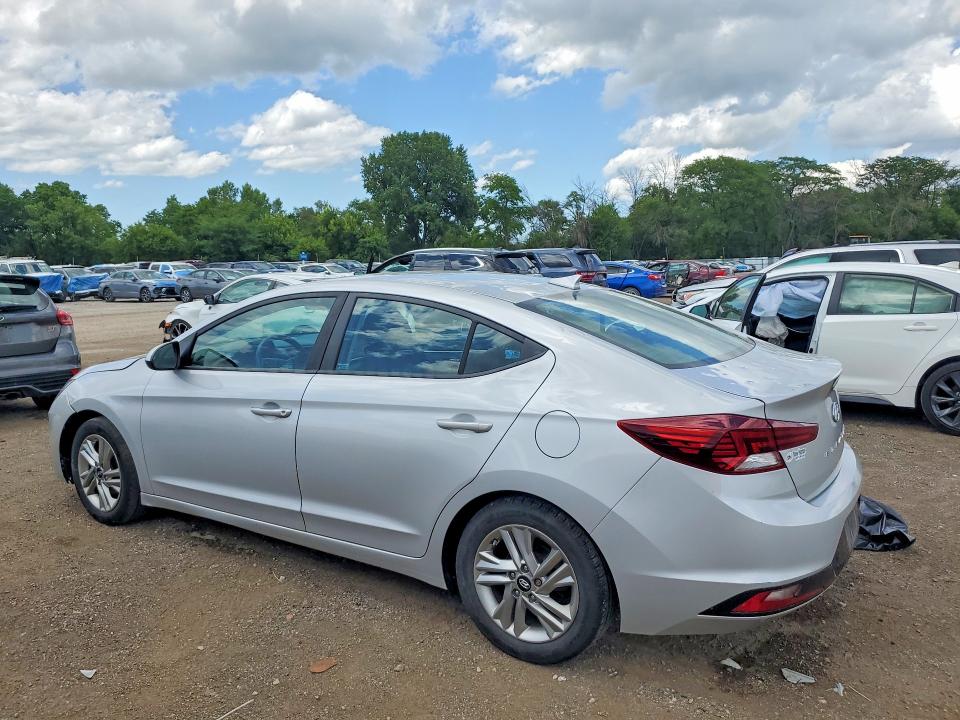 2019 Hyundai Elantra VIN KMHD84LFXKU874901 COPART salvage auction — HAIL, Ia - Cert Of Title-Salvage Title, sold $950 on 2026-07-24 (photo 2)