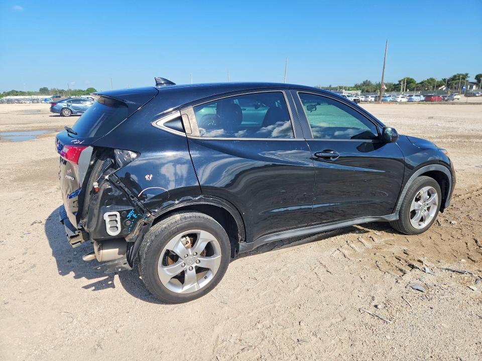 2021 Honda Hr-v VIN 3CZRU6H37MM732832 COPART salvage auction — REAR END, Fl - Cert Of Title-Rebuilt, sold $6,300 on 2026-07-02 (photo 3)