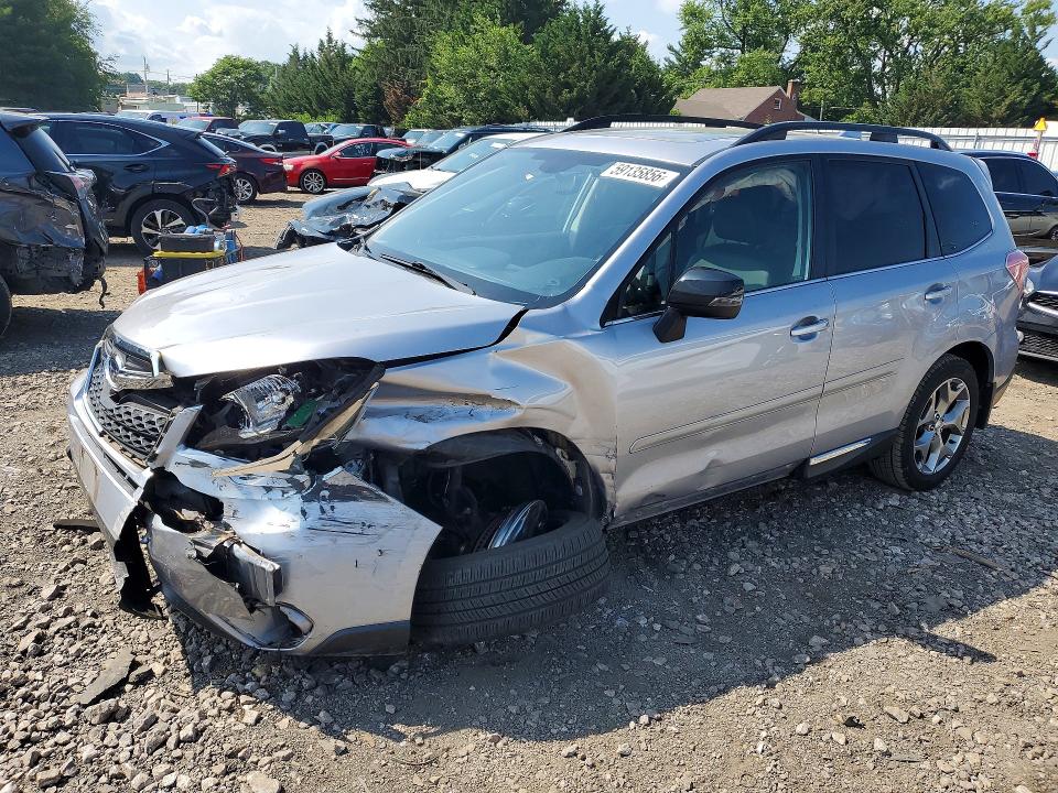 2016 Subaru Forester VIN JF2SJAXC9GH404293 COPART salvage auction — FRONT END, Md - Cert Of Salvage > 75% Damage, sold $1,050 on 2026-07-13 (photo 1)