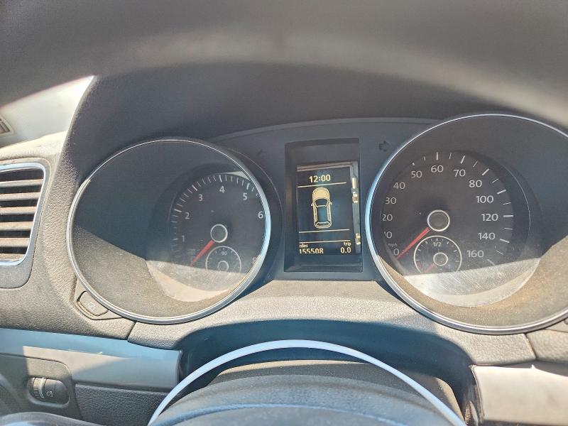 2010 Volkswagen Golf VIN WVWAB7AJ8AW167400 COPART salvage auction — FRONT END, Ca - Salvage Certificate, sold $10 on 2026-08-03 (photo 9)